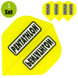 Pentathlon Pentathlon Dartflights - Geel afbeelding