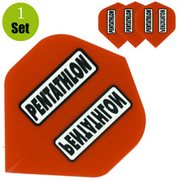 Pentathlon Dartflights - Rood afbeelding