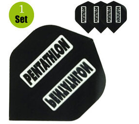 Pentathlon Pentathlon Dartflights - Zwart
