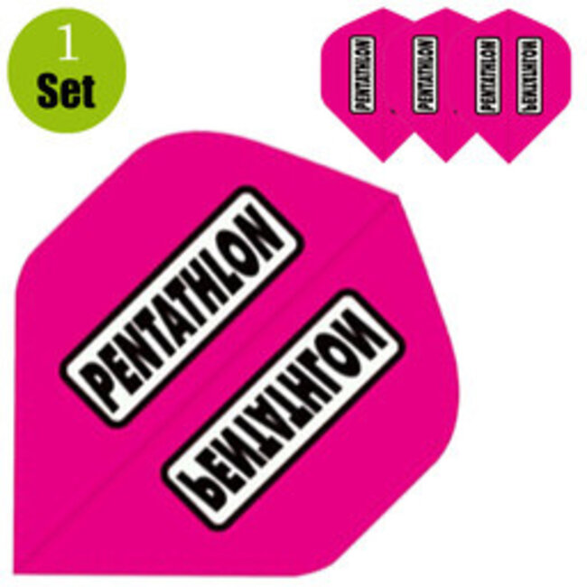 Pentathlon Dartflights - Roze