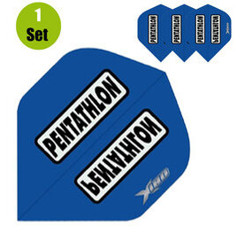 Pentathlon Pentathlon Xtream 180 Dartflights - Blauw