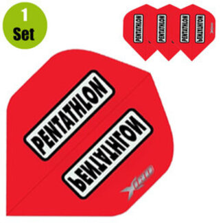 Pentathlon Pentathlon Xtream 180 Dartflights - Rood