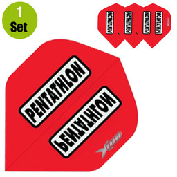 Pentathlon Pentathlon Xtream 180 Dartflights - Rood afbeelding