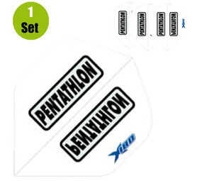 Pentathlon Pentathlon Xtream 180 Dartflights - Wit Pentathlon Pentathlon Xtream 180 Dartflights - Wit