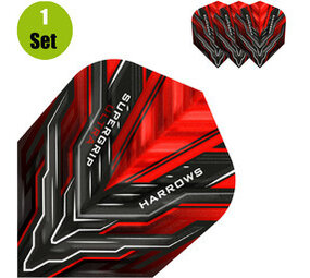 Harrows Harrows Supergrip Ultra Dartflight - Rood Harrows Harrows Supergrip Ultra Dartflight - Rood