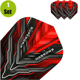 Harrows Harrows Supergrip Ultra Dartflight - Rood afbeelding