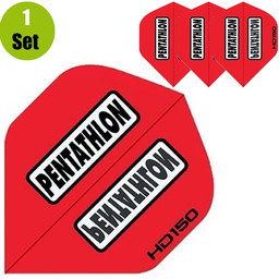 Pentathlon Pentathlon HD150 Dartflights - Rood afbeelding