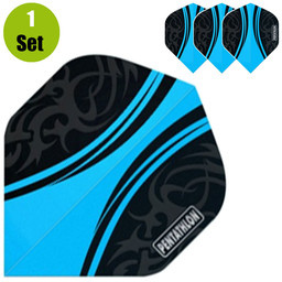 Pentathlon Pentathlon Vizion Swish Dartflights - Aqua afbeelding