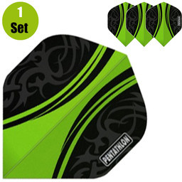 Pentathlon Pentathlon Vizion Swish Dartflights - Groen afbeelding