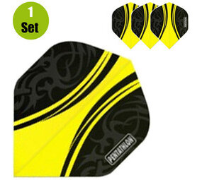 Pentathlon Pentathlon Vizion Swish Dartflights - Geel Pentathlon Pentathlon Vizion Swish Dartflights - Geel