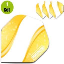 Pentathlon Pentathlon Vizion Spiro Dartflights - Geel afbeelding