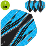 Pentathlon Pentathlon TDP Lux Vision Black Dartflights - Aqua