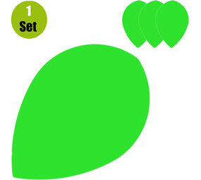 Lena Poly Plain Pear Fluor Groen Lena Poly Plain Pear Fluor Groen