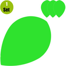 Lena Poly Plain Pear Fluor Groen afbeelding