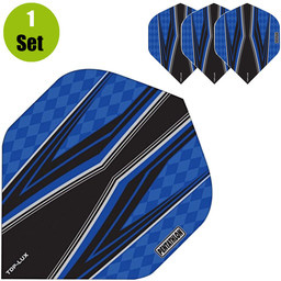 Pentathlon Pentathlon TDP Lux Vision Black Dartflights - Blauw afbeelding