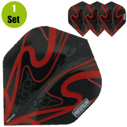 Pentathlon Pentathlon TDP Lux Dartflights - Rood afbeelding