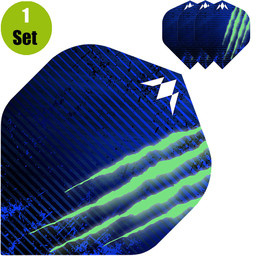 Mission Lee Evans Dartflights - Blauw afbeelding