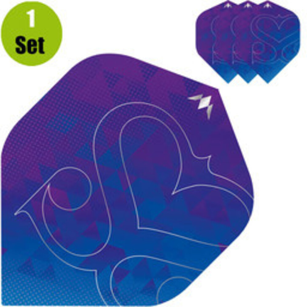 Mission Mission Suzanne Smith Dartflights - Blauw Mission Mission Suzanne Smith Dartflights - Blauw