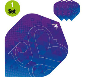 Mission Suzanne Smith Dartflights - Blauw Mission Suzanne Smith Dartflights - Blauw