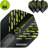 Winmau Michael van Gerwen Prism Alpha Black/Green V3 Winmau Michael van Gerwen Prism Alpha Black/Green V3