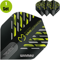 Winmau Michael van Gerwen Prism Alpha Black/Green V3 afbeelding