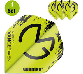 Winmau Michael van Gerwen Player Mega Standard MvG Black-Green Winmau Michael van Gerwen Player Mega Standard MvG Black-Green