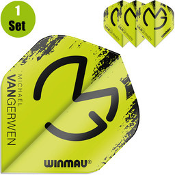 Winmau Michael van Gerwen Player Mega Standard MvG Black-Green afbeelding