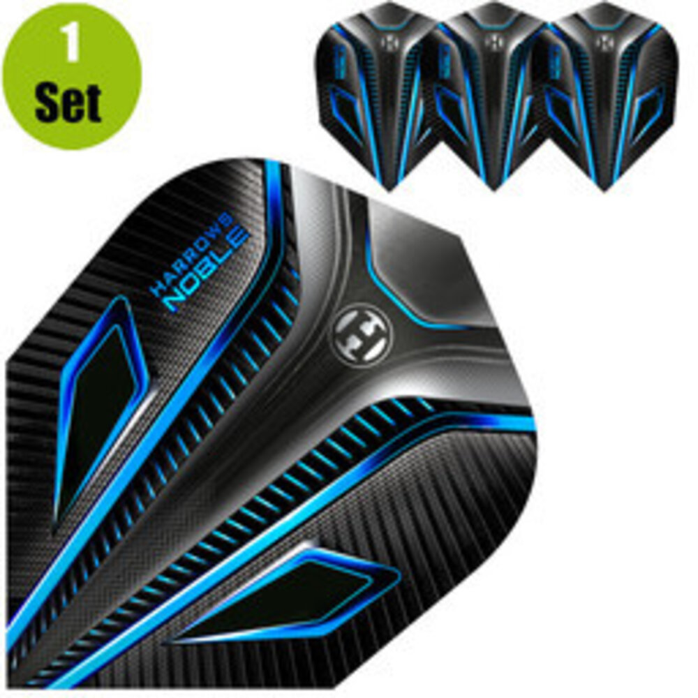 Harrows Harrows Noble Dartflights - Blauw Harrows Harrows Noble Dartflights - Blauw