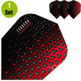 Harrows Harrows Tessera Dartflights - Rood Harrows Harrows Tessera Dartflights - Rood