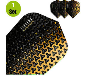 Harrows Harrows Tessera Dartflights - Goud Harrows Harrows Tessera Dartflights - Goud