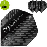 Winmau Michael van Gerwen Prism Delta Black/Grey V2 Winmau Michael van Gerwen Prism Delta Black/Grey V2