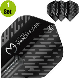Winmau Michael van Gerwen Prism Delta Black/Grey V2 afbeelding