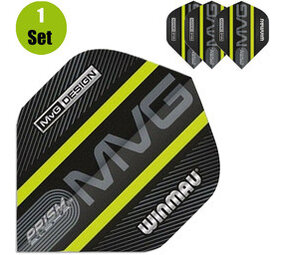 Winmau Michael van Gerwen Prism Alpha MVG 2021 Black-Green Winmau Michael van Gerwen Prism Alpha MVG 2021 Black-Green