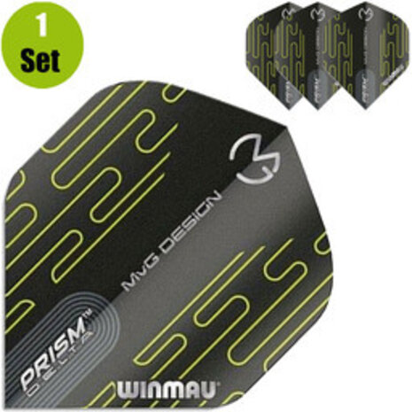 Winmau Michael van Gerwen Prism Delta MvG 2021 Black