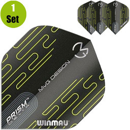 Winmau Michael van Gerwen Prism Delta MvG 2021 Black afbeelding