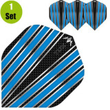 Mission Tux Dart Flights - Aqua Mission Tux Dart Flights - Aqua