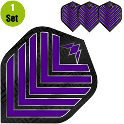 Mission Admiral Dart Flights - Paars afbeelding