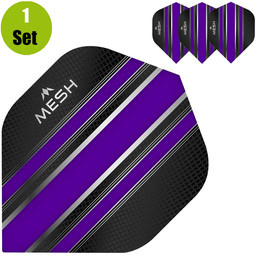 Mission Mesh Dart Flights - Paars afbeelding