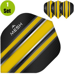 Mission Mesh Dart Flights - Geel afbeelding
