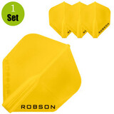 Robson Robson Standaard Dartflights - Geel Robson Robson Standaard Dartflights - Geel