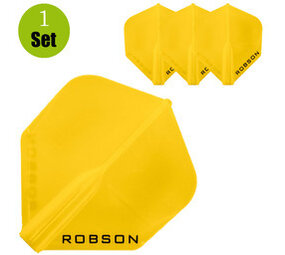 Robson Robson Standaard Dartflights - Geel Robson Robson Standaard Dartflights - Geel
