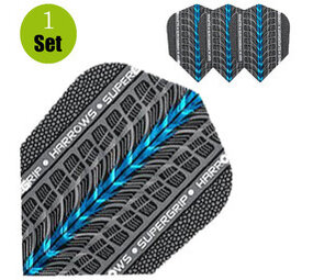 Harrows Harrows Supergrip Dartflights - Blauw Harrows Harrows Supergrip Dartflights - Blauw