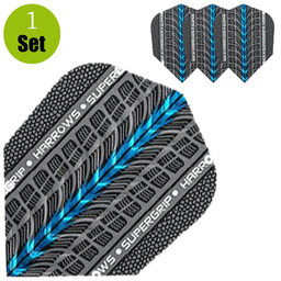 Harrows Harrows Supergrip Dartflights - Blauw afbeelding