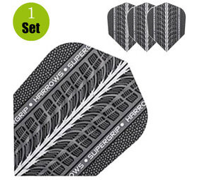Harrows Harrows Supergrip Dartflights - Wit Harrows Harrows Supergrip Dartflights - Wit