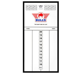 Bulls Styreen Scorebord 30x60 cm