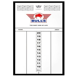 Bulls Styreen Scorebord 30x45 cm afbeelding