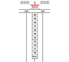 Bulls Dart Scorebord Flex 30x60 cm