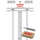Bulls Flex scorebord SET 45x30 cm Bulls Flex scorebord SET 45x30 cm