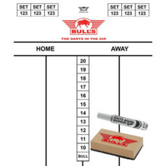 Bulls Bulls Flex scorebord SET 35x25 cm