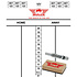 Flex scorebord SET 35x25 cm Flex scorebord SET 35x25 cm